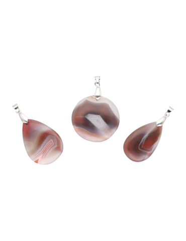 Pendentif Agate Botswana...