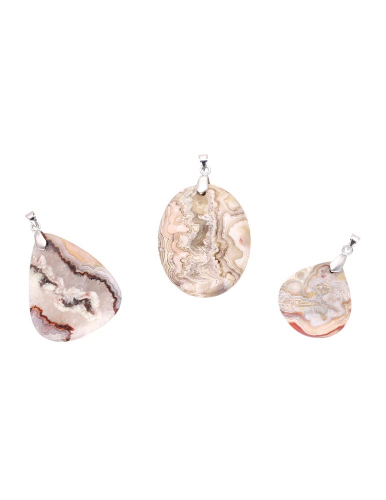 Pendentif Agate Crazy Lace A