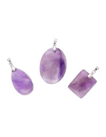 Pendentif Améthyste claire A