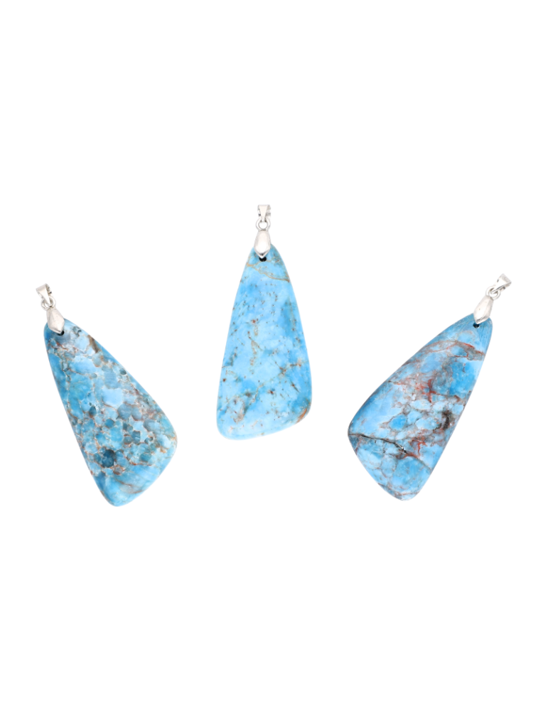 Ciondolo Apatite blu Cina AB