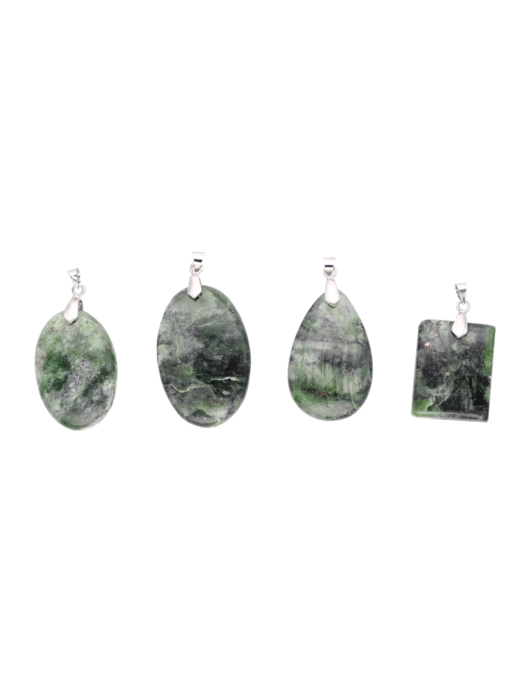 Pendentif diopside AB