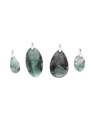 Emerald pendant AB