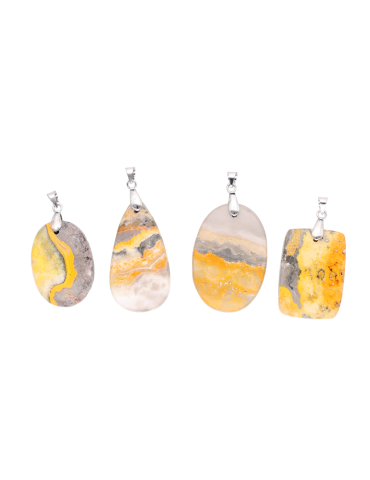 Pendentif Jaspe Bumblebee A
