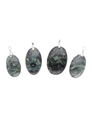 Pendentif jaspe kambaba A