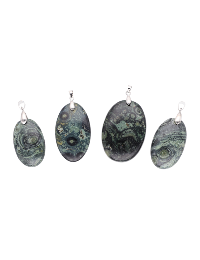 Pendentif jaspe kambaba A