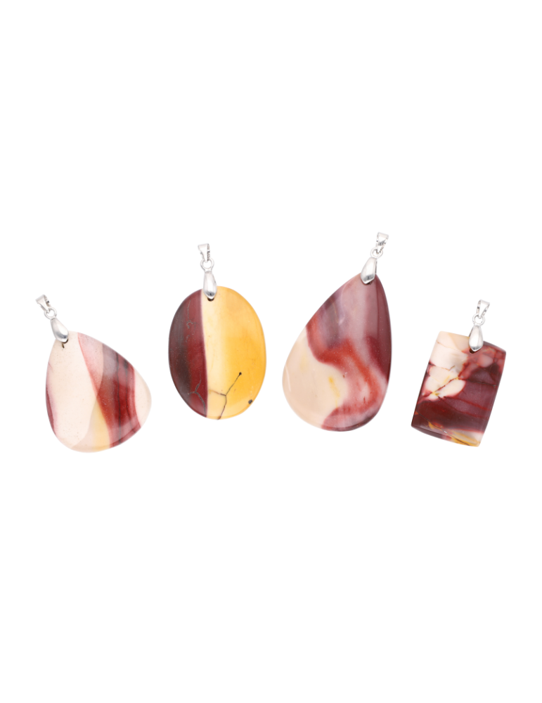 Pendentif Jaspe mokaite A