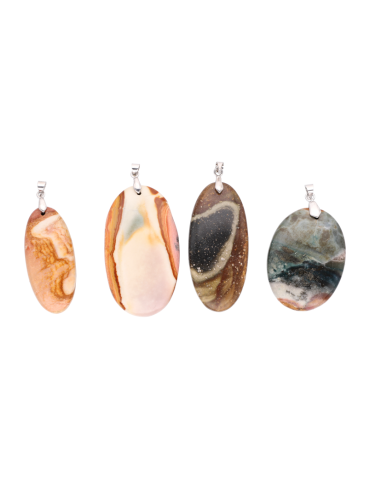 Pendentif Jaspe Polychrome A