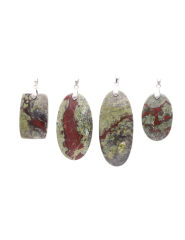 Pendentif Jaspe Sang de Dragon A