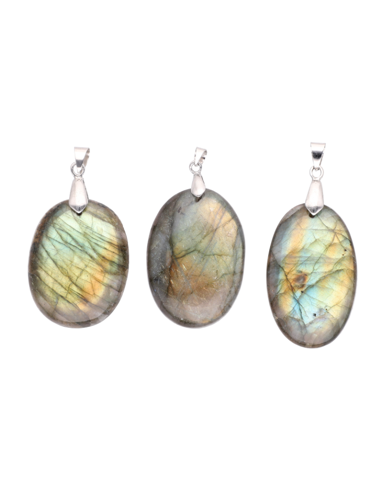 Pendentif Labradorite multi couleur A