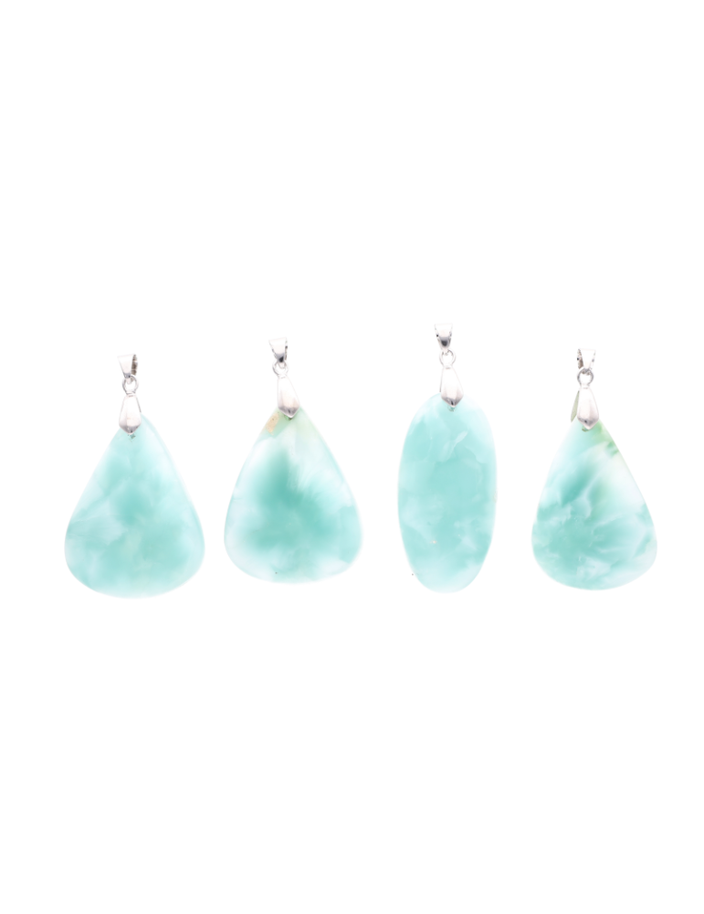 Pendentif hémimorphite cristallisée A