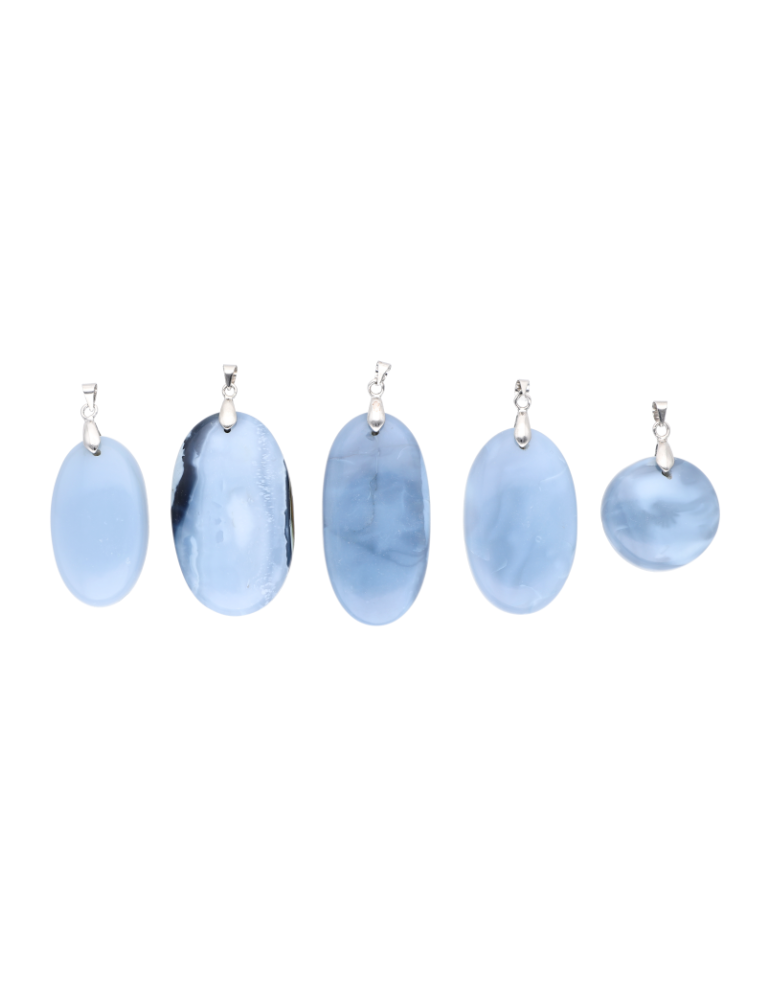 Blauer Opal-Anhänger A