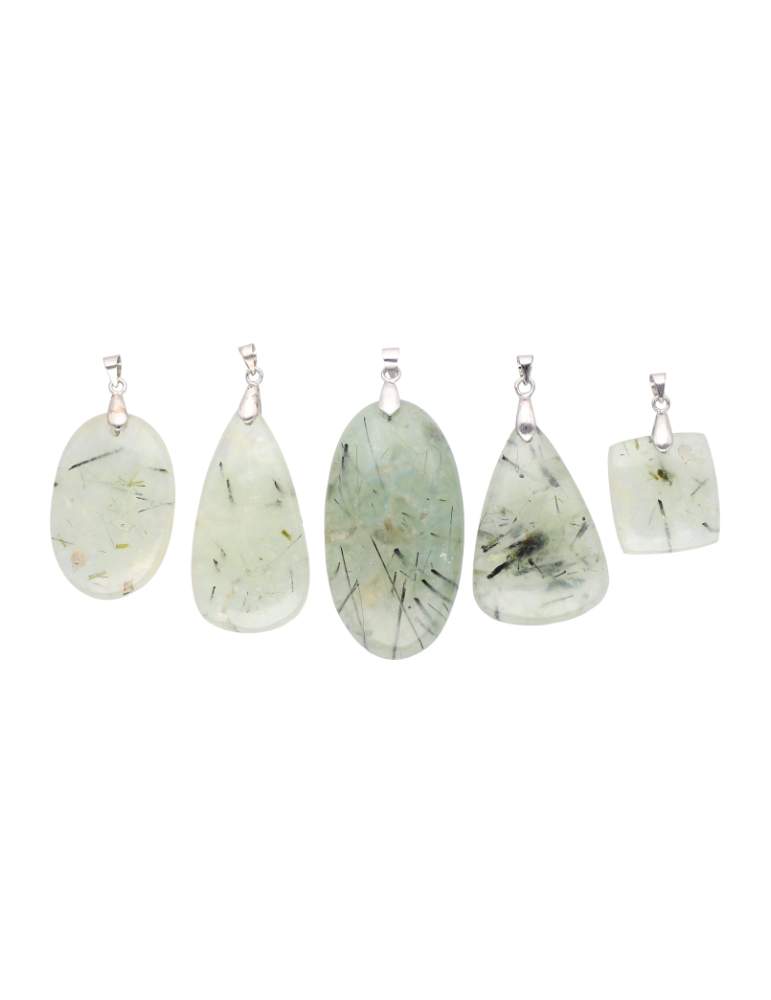 Prehnite pendant A