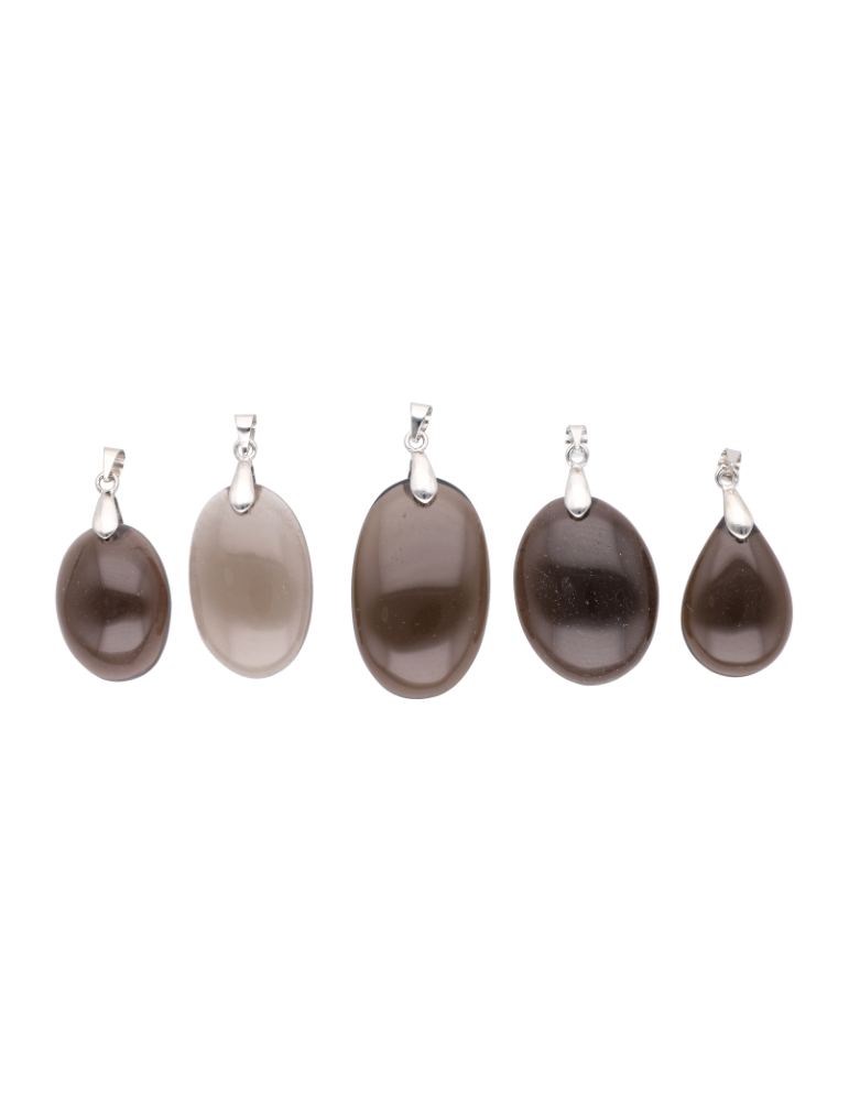 Smoky quartz pendant AA