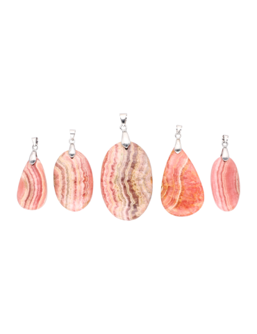 Pendentif rhodochrosite AA