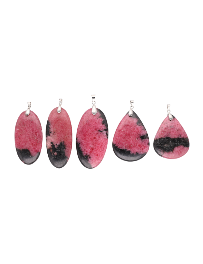 Pendentif rhodonite argentine AA