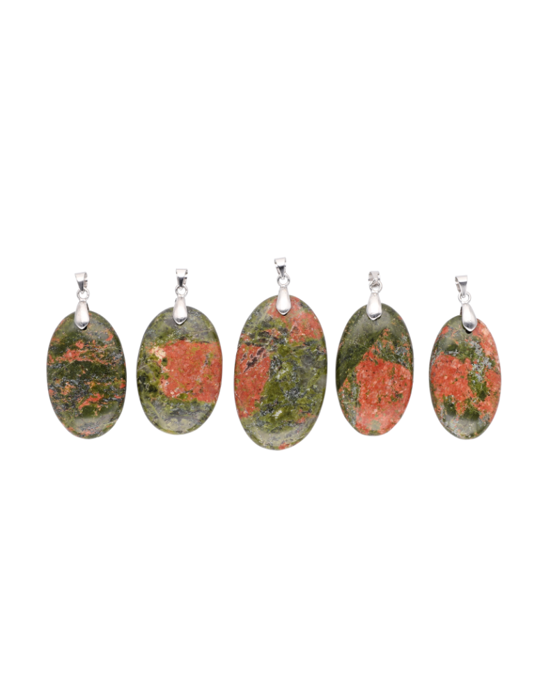 Unakite pendant A