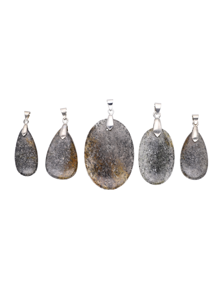 Pendentif quartz mica A
