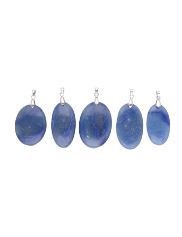 Pendentif aventurine bleue A