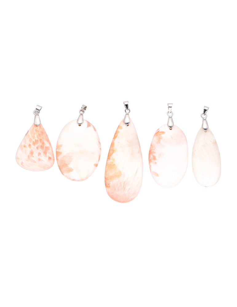 Scolecite pendant A
