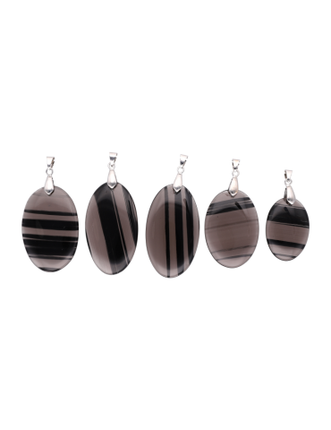 Pendentif obsidienne larme...