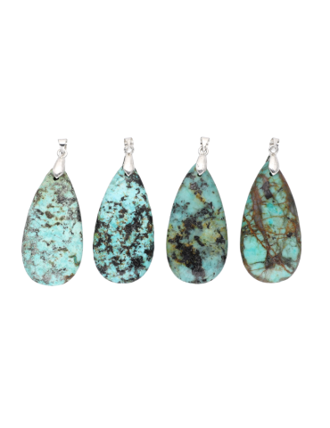 Pendentif turquoise africaine A
