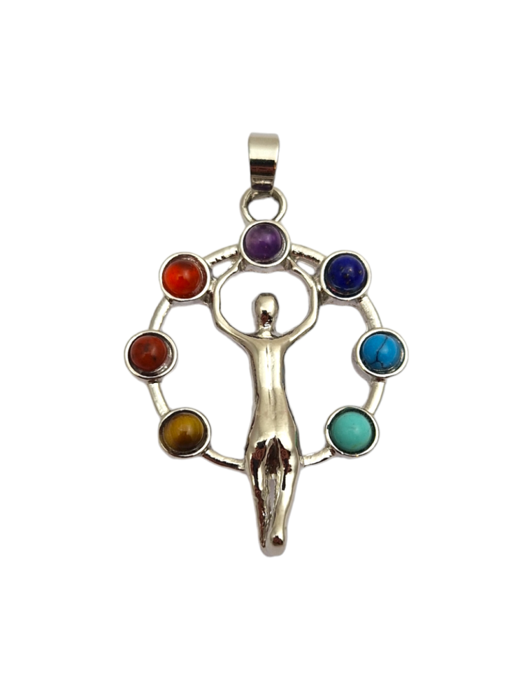 Anhänger 7 Chakra-Figur