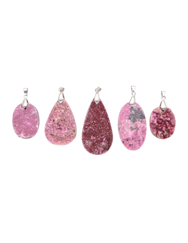 Pendentif Cobaltocalcite druzy