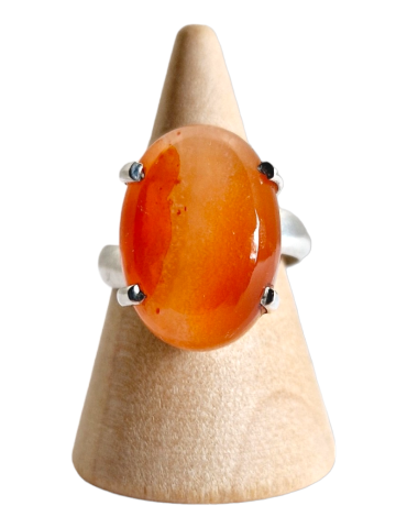 Sellia Bague argent serti griffe