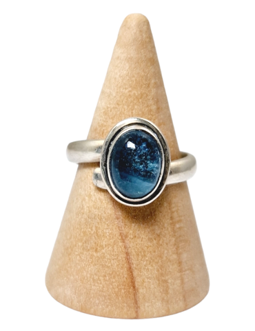 copy of Bague argent serti clos