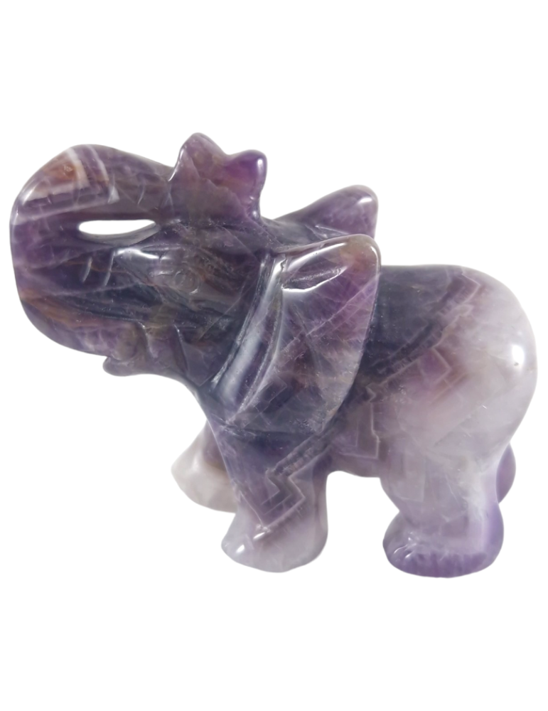 Eléphant sculpté 8 cm