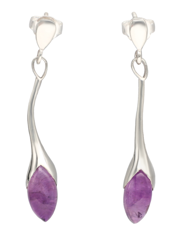 Eglantine boucles d'oreilles en argent 925