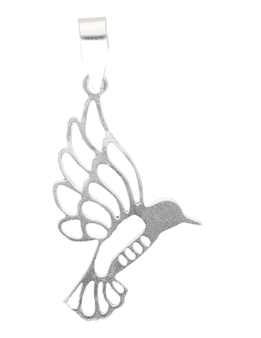 Pendentif colibri argent 925