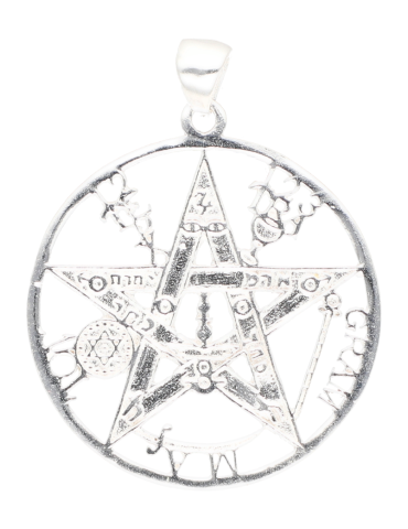 Pendentif pentacle argent 925