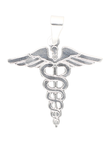 Pendentif Caducée argent 925