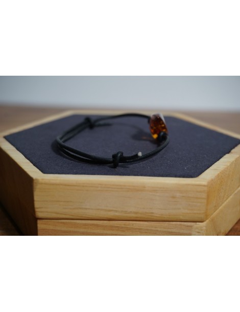 Erwachsenenarmband Bernstein Honig Cognac