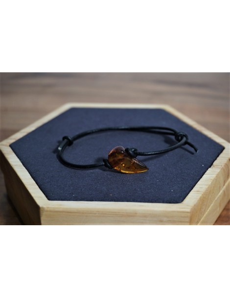 Erwachsenenarmband Bernstein Honig Cognac