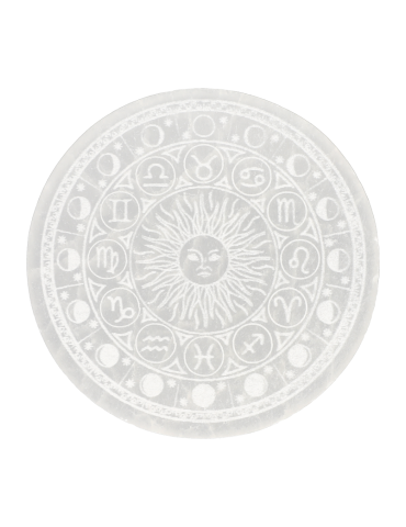 Selenite Zodiac