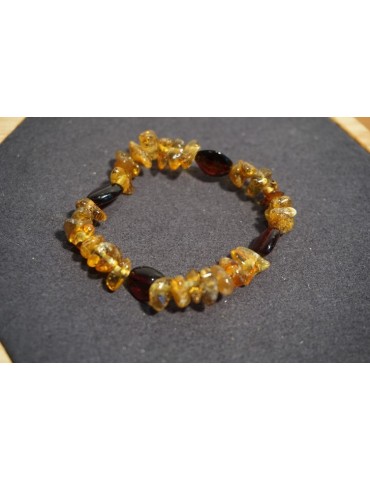 Pulseira de Âmbar para Bebê Duas Cores