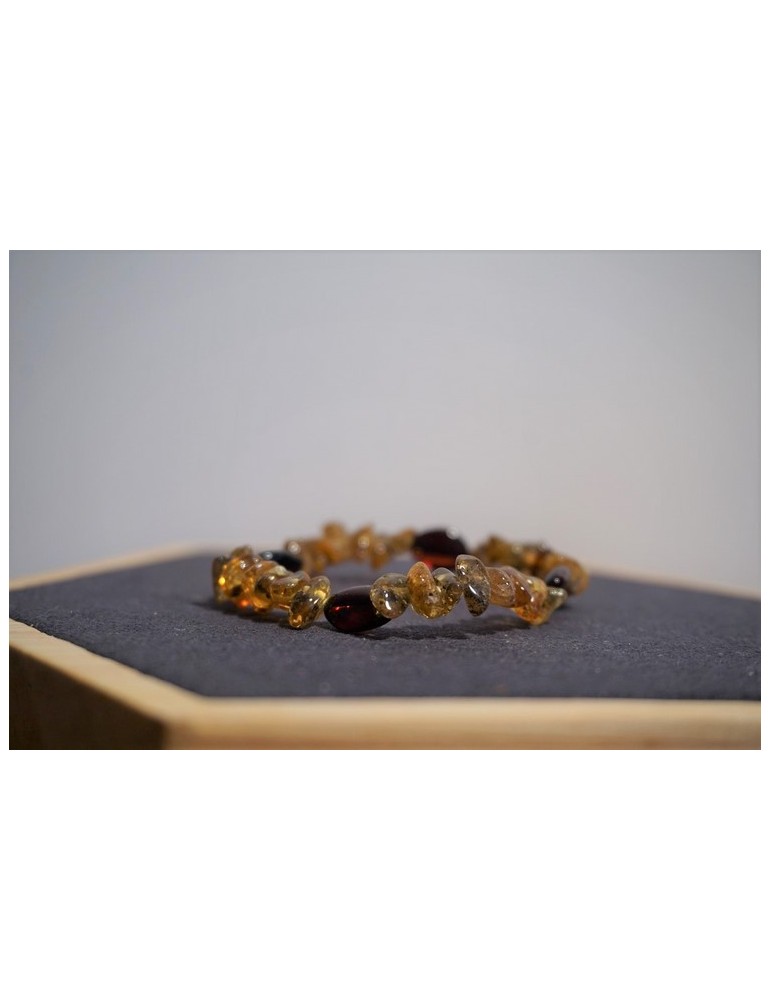 Pulsera de bebé Ámbar Dos Colores