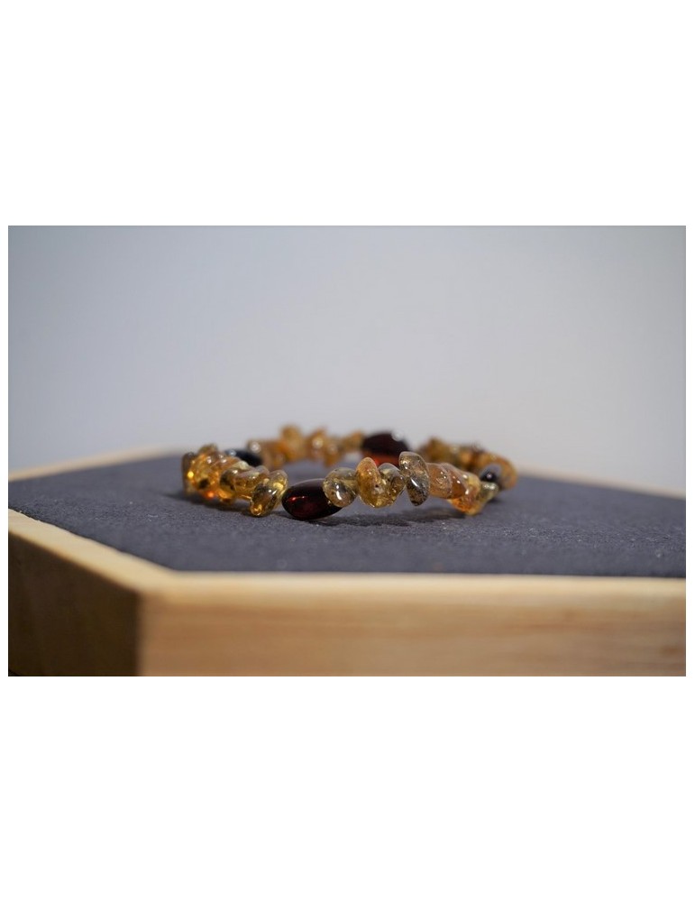 Amber baby armband in twee kleuren