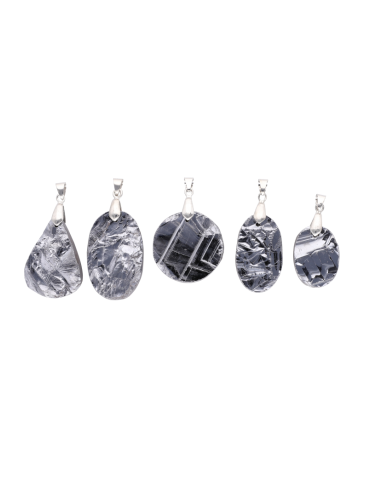 Pendentif silicium semi brute A