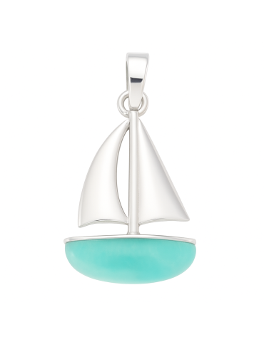 Pendentif voilier argent 925