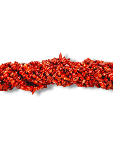 Fil corail teinté baroque 85 cm A