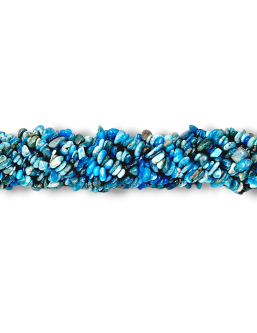 Fil baroque Apatite bleu 85 cm A