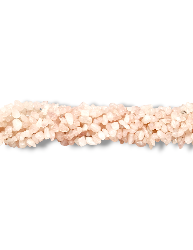 Fil Quartz Rose baroque 85 cm A
