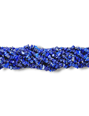 Fil Lapis Lazuli baroque 85 cm A