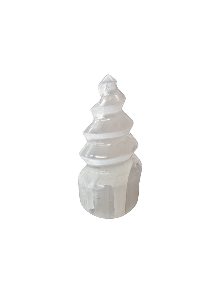 Kopie des Selenit-Spiralstabs 13 cm A