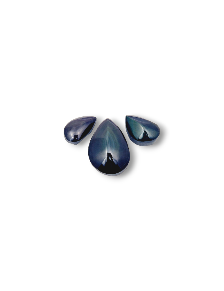 Forme semi brute obsidienne Oeil céleste à poser A