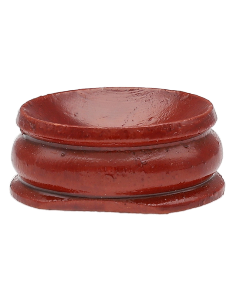 Varnished wood support sphere or egg x10