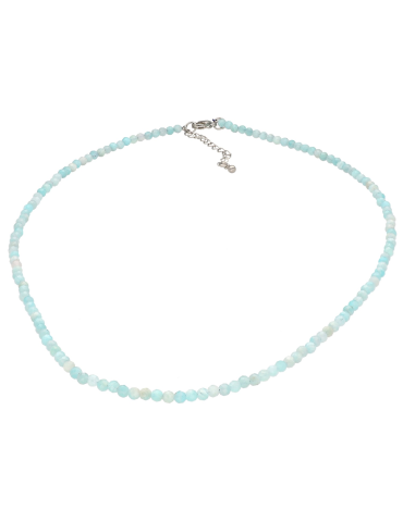 Collier facetté pierre au choix